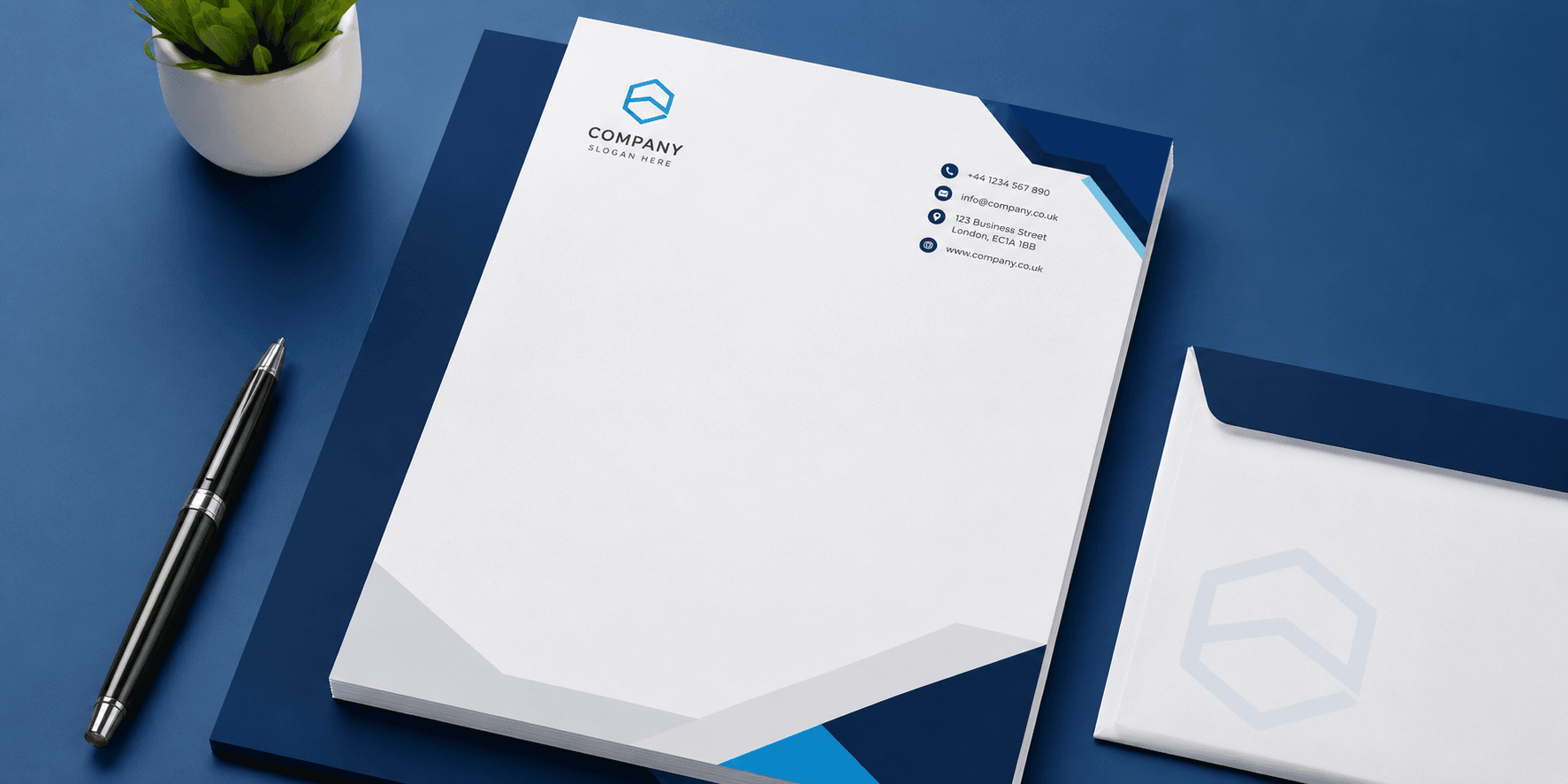 Background for Letterhead Printing